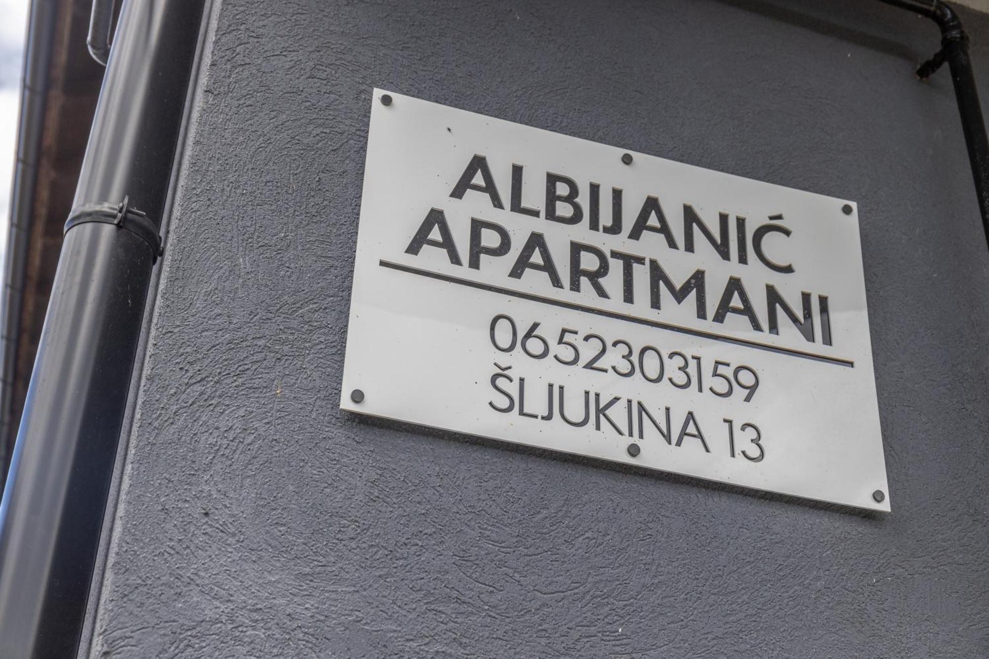 Apartman Albijanic Apartamento Sremska Kamenica Exterior foto
